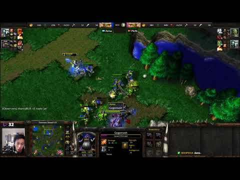 Arma (Orc) vs PteN (Orc) - WarCraft 3 - The Endgame - WC3023