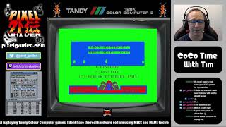 Pixel Gaiden | CoCo Time with Tim | Tim plays Colour Computer games |