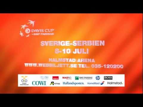 Davis Cup: Sverige-Serbien 2011