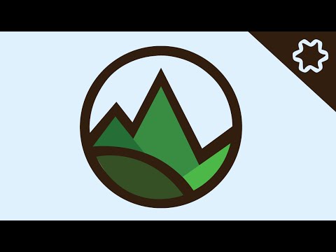 Water Drop Logo Design Tutorial With Different color every layer Adobe illustrator tutorial