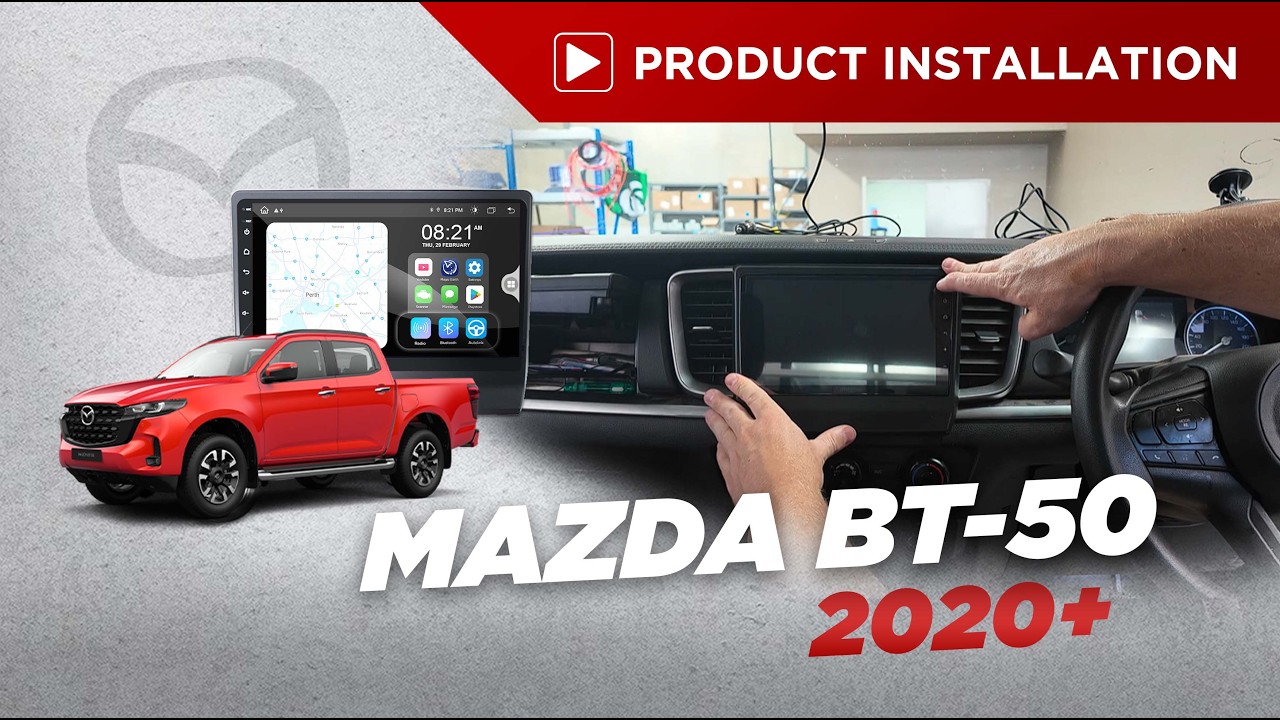 Mazda BT-50 Vhedia Head Unit Installation | Full Install Guide (2020+)