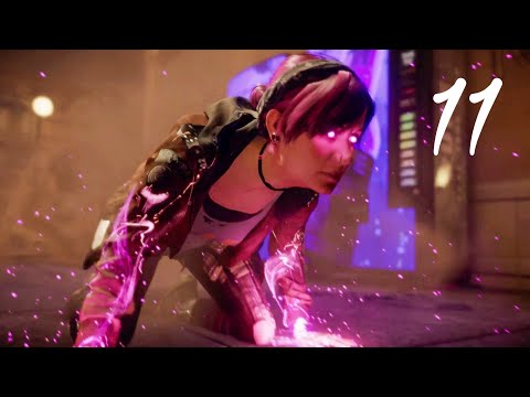 Infamous First Light Walkthrough Gameplay Part 11 - Destroying Shipment
