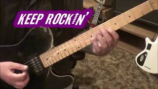 Britny Fox - Long Way To Love - CVT Guitar Lesson by Mike Gross