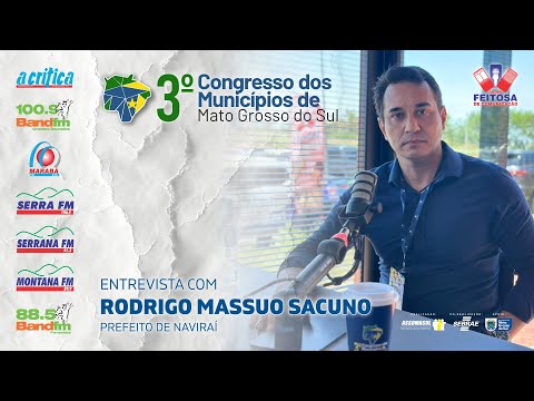 Entrevista com prefeito de Naviraí, Rodrigo Massuo Sacuno