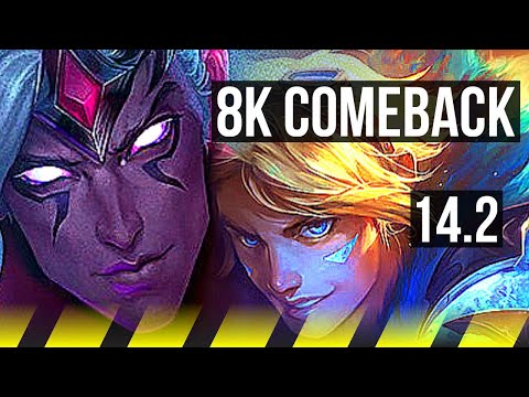 VARUS & Soraka vs EZREAL & Senna (ADC) | Comeback, 10/3/14 | KR Diamond | 14.2