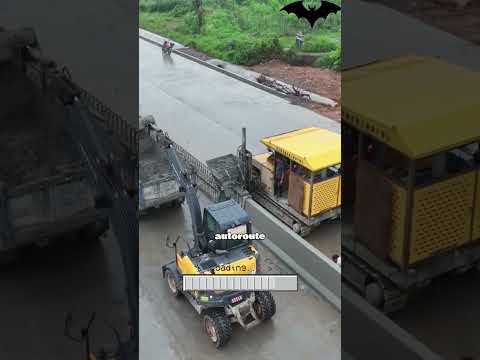 The machine that prints concrete walls without workers #construction #concrete #innovation