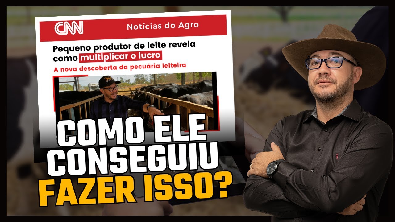 🐄Quem é CLAUDINEI GOMES e como ele conseguiu fazer isso com a PECUÁRIA LEITEIRA