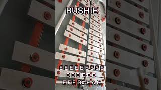 RUSH E/LYRE COVER/XYLOPHONE/LYRE NOTES/LYRE CHORDS
