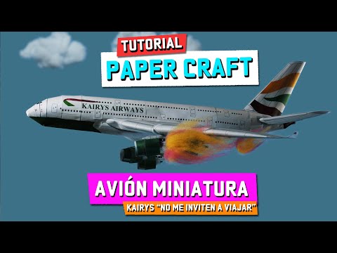 MAKING: PAPER AIRPLANE at scale | Modeled and animated ASMR