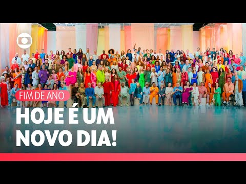 Hoje É Um Novo Dia ✨ A vinheta de fim de ano chegou! ❤️ | TV Globo