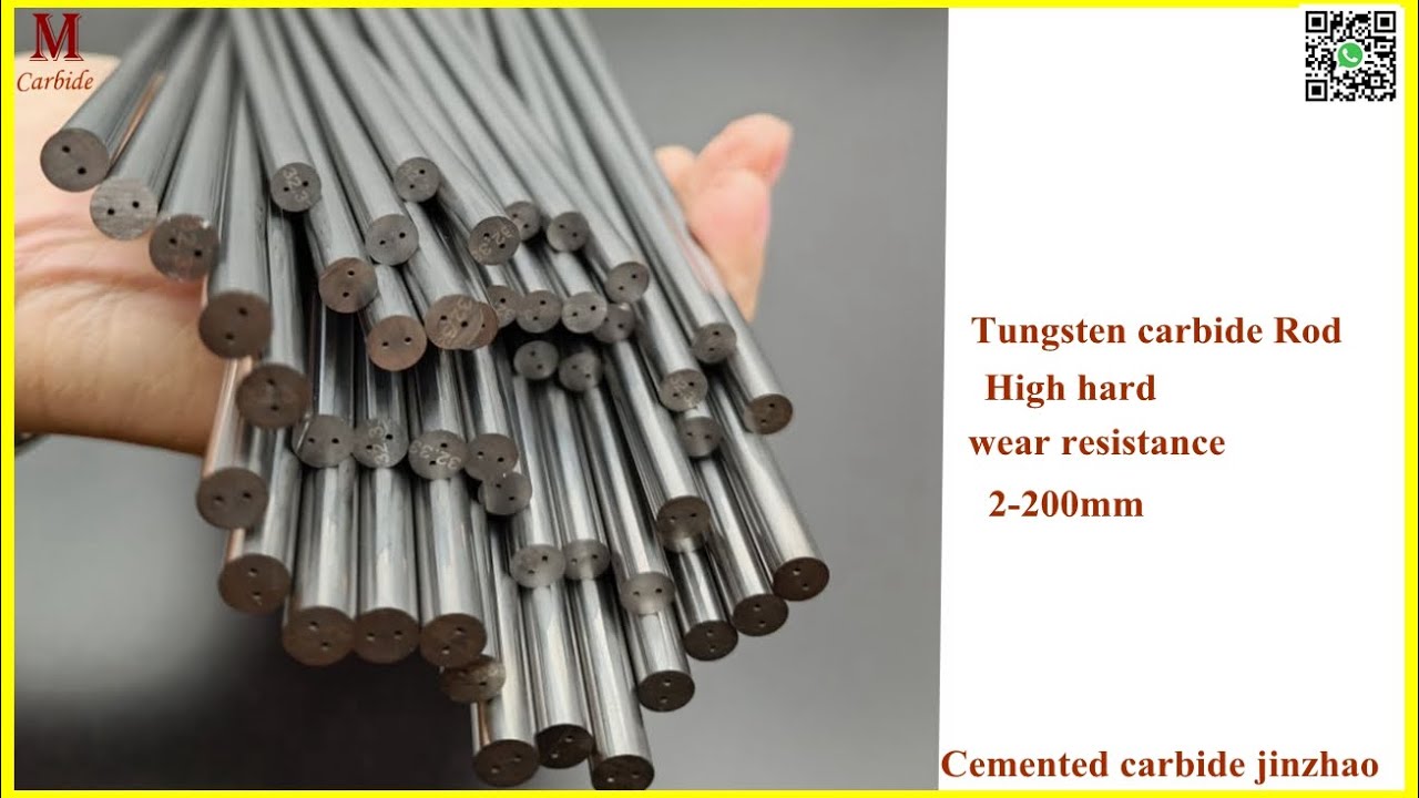 tungsten carbide rods for drill bit and welding  yg8 K10 K20 K40 2mm 200mm
