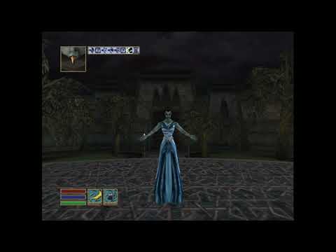 Morrowind : Azura cutscene after defeating Almalexia