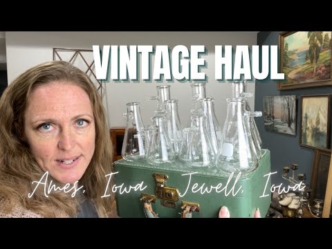 Hunting for Vintage & Antiques in Ames, Iowa AND Jewell, Iowa | My Vintage Haul