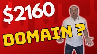 I Paid over $2000 for a Domain 😲