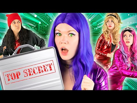 MAL is a SPY | SNEAKING into TOP SECRET HEADQUARTERS | BFF Besties