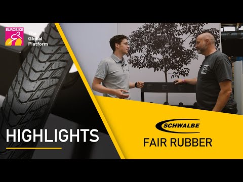 EUROBIKE Highlights 2022 | Schwalbe Fair Rubber | Die ersten Reifen mit fair gehandeltem Kautschuk