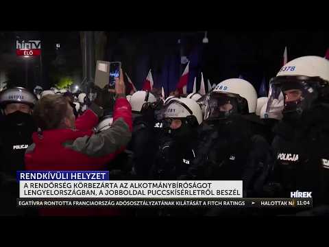 Nagykövetek mondtak le a lengyel alkotmányos válság miatt - HírTV