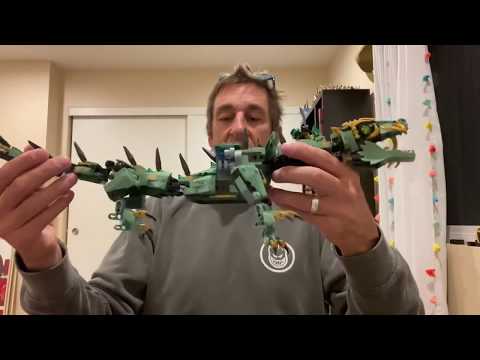 Green ninja mech dragon 79612