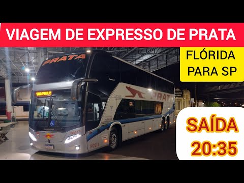 VIAGEM EXPRESSO DE PRATA FLÓRIDA PAULISTA PARA SÃO PAULO 🚌🚌