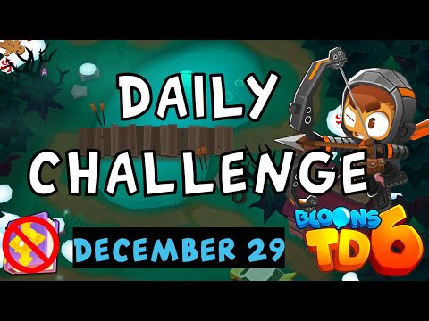 Bloons TD 6 Daily Challenge | Fall Back | No MK No Powers | December 29 2022
