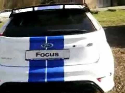 Ford Focus RS Weiß & Blau