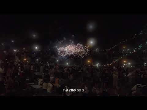 Montreal International Fireworks competition last show