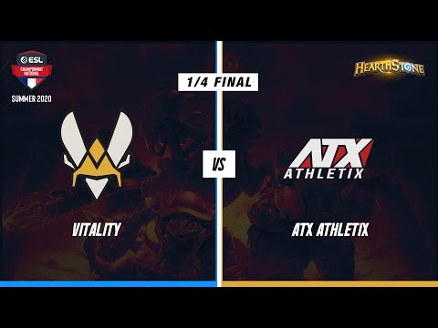 VITALITY VS ATX ATHLETIX - 1/4 FINAL - ESL ECN SUMMER 2020