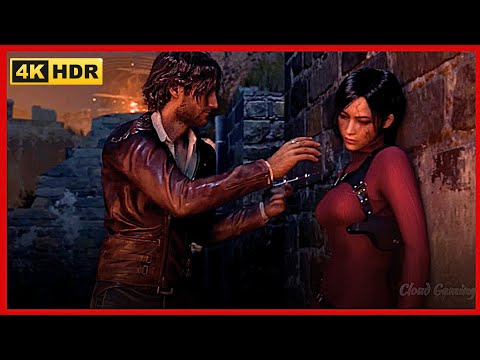 Luis Sera Cure Infected Ada Wong Cutscene - Resident Evil 4 Remake Separate Ways (4K) 60 fps