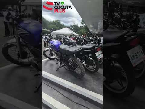 Se buscan los dueños de estas motocicletas recuperadas por la policía metropolitana de #cúcuta