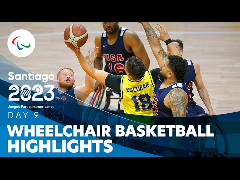 Wheelchair Basketball - Day 9 Highlights - Men's Finals | Santiago 2023 Parapan American Games