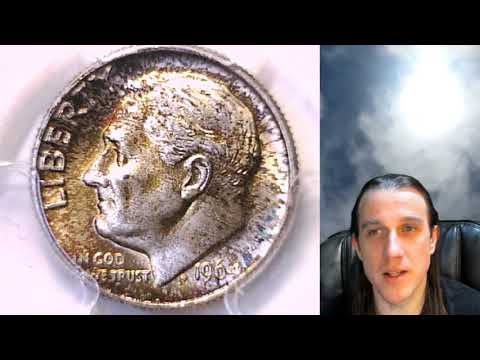 Selling my 1964 D Roosevelt Dime PCGS MS 66 37735152 Toned