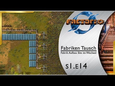 Fabriken Tausch ► KOHLE Tagebau 🏭 FACTORIO [s3e14]