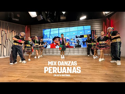 MIX DANZAS PERUANAS - JOSEPTH OVALLE EN ATV NOTICIAS EDICIÓN MATINAL 🇵🇪 - OPENING DEL JOSEPTH RAYMI