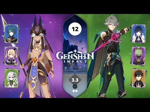 C0 Cyno & C0 Alhaitham | Genshin Impact 3.3/3.4 Spiral Abyss Floor 12