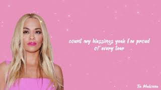 Rita Ora - Grateful (Lyrics) #ritaora #grateful #lyrics