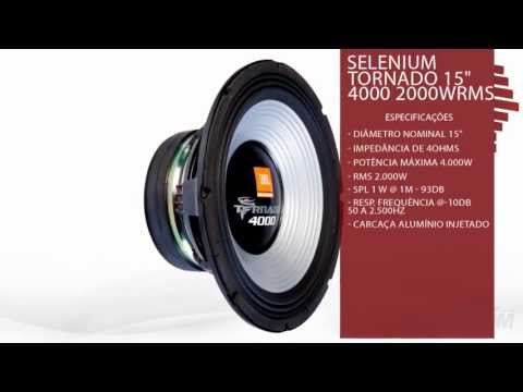 ALTO FALANTE SELENIUM TORNADO 15' 4000 - TV OFERTA SOM