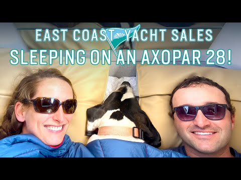 Sleeping on an Axopar 28 Cabin