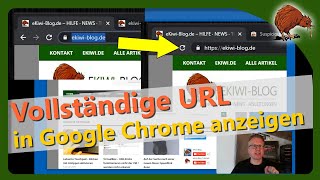 Google Chrome vollständige URL anzeigen