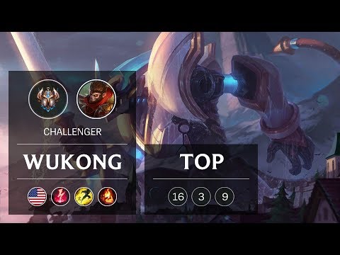 Wukong Top vs Irelia - NA Challenger Patch 9.1