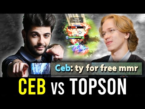 CEB plays carry SPECTRE vs TOPSON Shadow Fiend Mid.. "TY FOR FREE MMR"