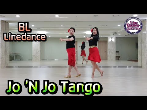 Jo 'N Jo Tango Linedance(Beginner / Intermediate) - Demo  & Teach
