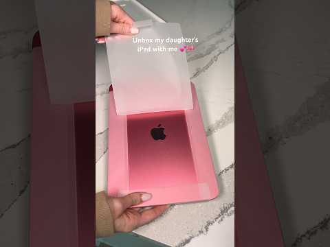 Unboxing the new pink iPad! ASMR