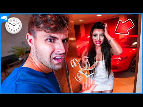 ELA CHEGOU ASSIM DE MADRUGADA EM CASA!!