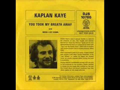 YOU TOOK MY BREATH AWAY  / KAPLAN KAYE