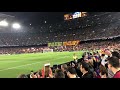 Barça-Manchester United 16/04/2019 Camp Nou Champions League Hymne himno anthem