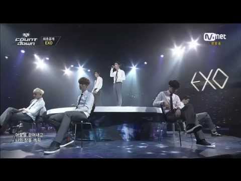 140605 EXO - 월광 Moonlight + 중독 Overdose Live, M! Countdown [HD]