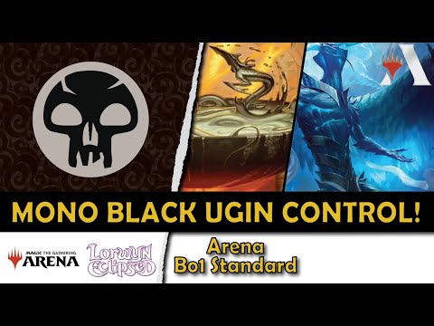 Mono-Black Ugin Is the Endgame Control Deck #mtgarena #lorwyn #standard #mtg