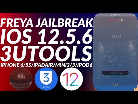 Freya Jailbreak iOS 12.5.6 3utools | 3utools iOS 12.5.6 Jailbreak |iPhone 6/5S 12.5.6 Jailbreak|2023