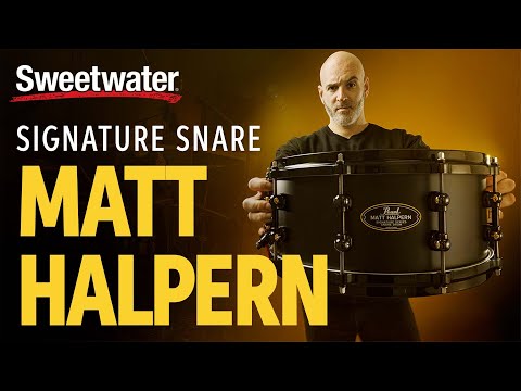 Matt Halpern Demos His Pearl Signature Snare