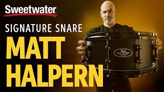 Video thumbnail for Matt Halpern Demos His Pearl Signature Snare by Sweetwater